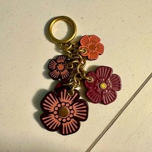 Coach Tea Rose Bag Charm